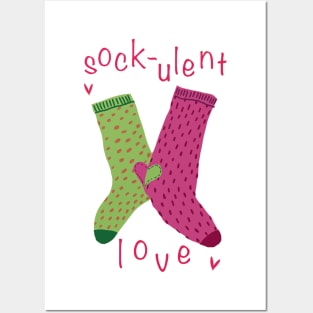 Sockulent Love Posters and Art